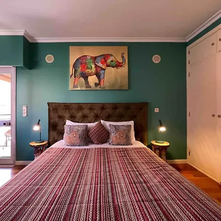 Sea View W Pool, Terrace & Parking Daire Cascais
