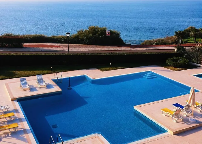 דירה Sea View W Pool, Terrace & Parking קסקאיס