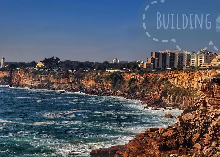Sea View W Pool, Terrace & Parking קסקאיס